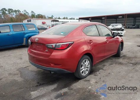 2018 Toyota Yaris Ia из США, поврежденный, VIN 3MYDLBYV9JY318955